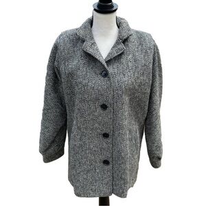 Larry Levine Button-Up Coat vintage/ union made